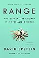 Range: Why Generalists Triumph in a Specialized World