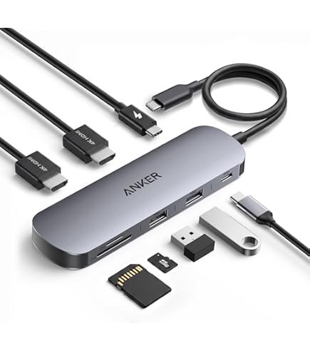 Amazon.com: Anker USB C Hub, 11-in-1 Docking Station Dual Monitor