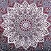 Labhanshi Twin Bed Dorm Decor, Psychedelic Tapestry, Sun and Moon Tapestry,Star Mandala Tapestries, Twin Hippie Star Tapestries, Throw Bedspread