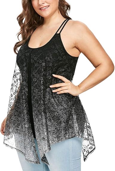 plus size womens vest tops
