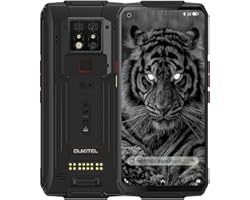 WP7 Rugged Smartphone, 2021 Night Vision Camera 6GB + 128GB Helio P90 Waterproof Unlocked Android 10 Cell Phone 6.53'' FHD+ G