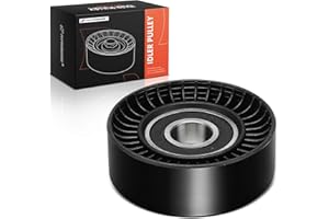 A-Premium Belt Idler Pulley Compatible with Ram 1500, 2500, 3500, 4500 & Jeep Grand Cherokee & Dodge Grand Caravan, Charger, 