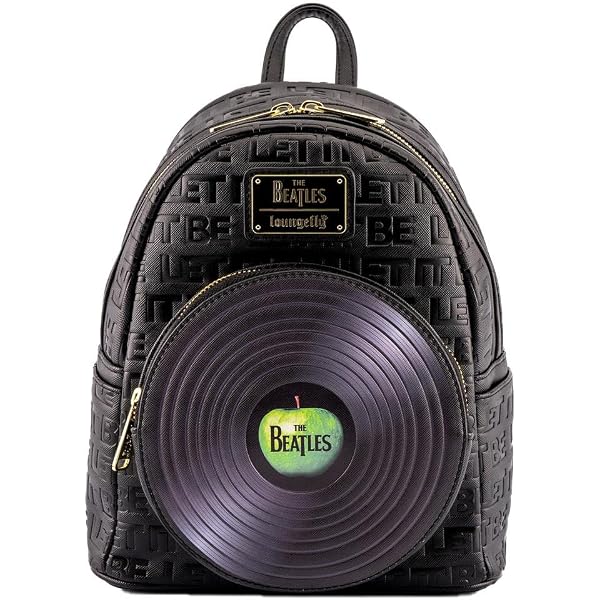 Amazon.com: Loungefly The Beatles Let It Be Vinyl Record Faux