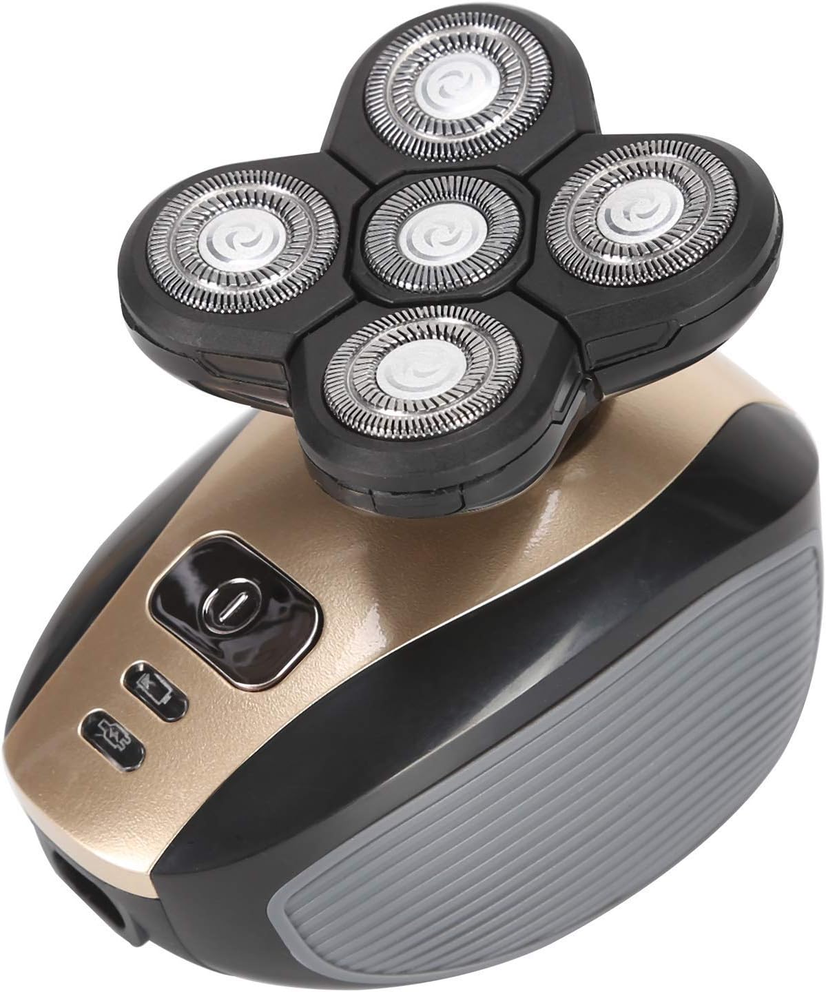 5 in 1 Electric Razor Shaver Bald Head Shaver Rotary Cordless Nose Hair