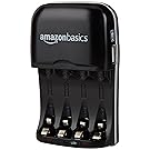 AmazonBasics Ni-MH AA & AAA Battery Charger With USB Port