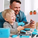 Vanplay Kids Tools Set 52Pcs Pretend Play Drill Tool Belt 3 4 5 6 Years view 6