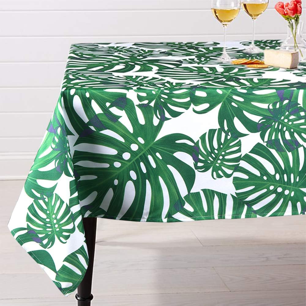 Best natural leaf table cloth