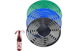 Multi-Use Silicone Storage Bag & Organizer, Reusable Handle Net Bars Wine Bottle Carrying Basket, Non-slip Stable Placement S