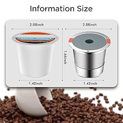 Reusable K Cups and Coffee Pods,Universal Stainless