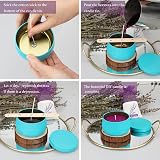 Amorxiao 8 Pcs Scented Candles Gift Set Soy Wax in Iron Tin, Travel Size view 4