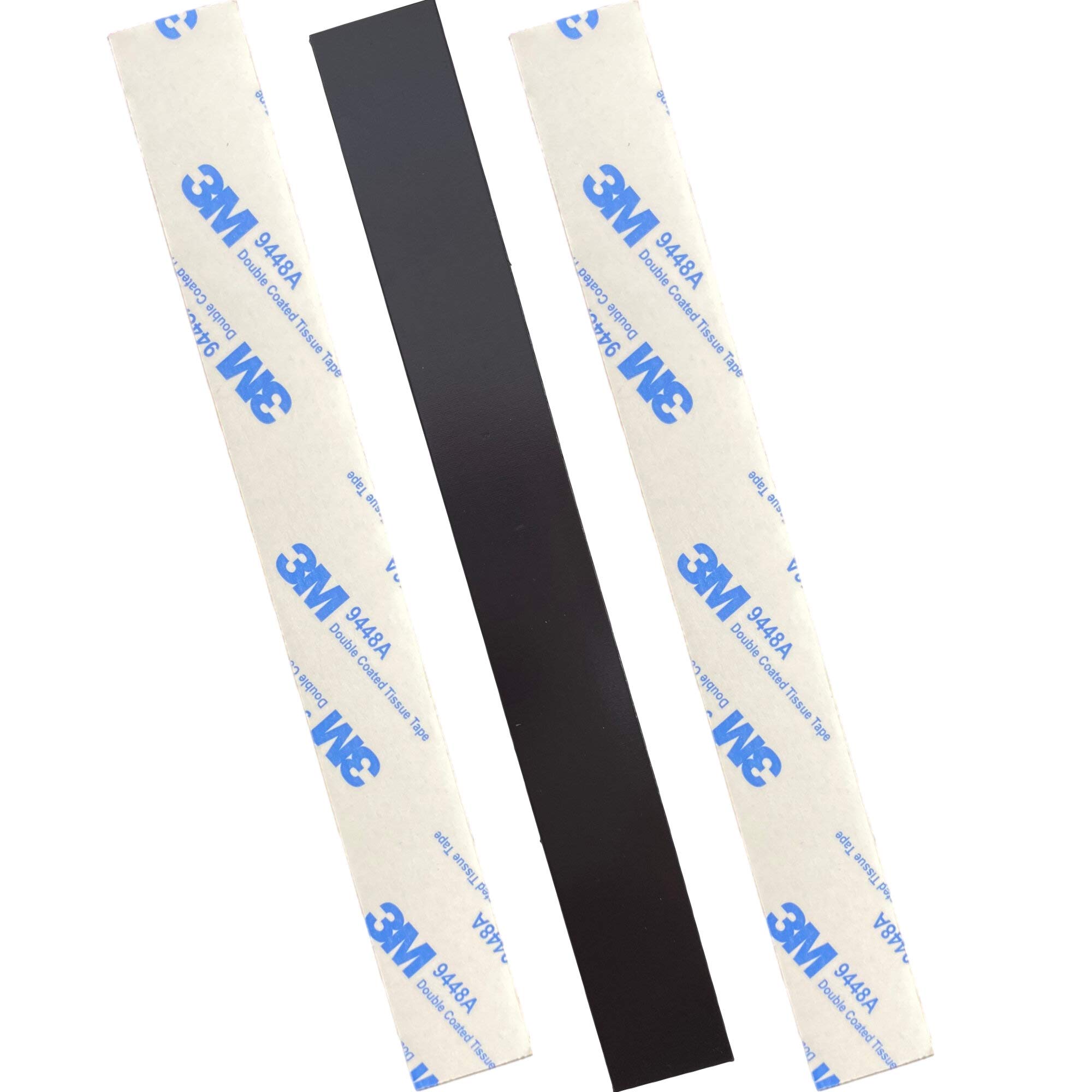 Photo 1 of HOME DEPUTY Magnetic Strips for Motion Sensor Lights - 3 Pack - Replacement Magnetic Strips with Adhesive Backing for LED Under Cabinet Lights