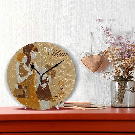 Plosds Reloj Pared Decoracion Para El Hogar Feliz Dia La Madre