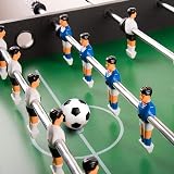 IRYNA Table Soccer Foosballs Replacements 32mm Black and White 6 Pieces view 6