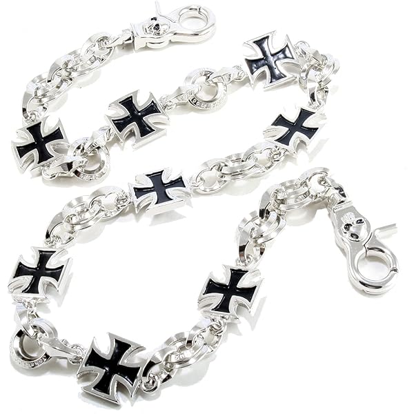 Amazon.com: Double K Heavy IRON CROSS Biker Trucker Key Jean