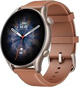 Amazfit GTR 3 Pro Smart Watch 1.45” AMOLED GPS 150+ Modes Alexa Built-in Brown