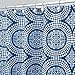 InterDesign Medallion Shower Curtain, Stall/54 x 78