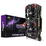 AISURIX RX 590 Graphics Card, Real 8GB, GDDR5, 256