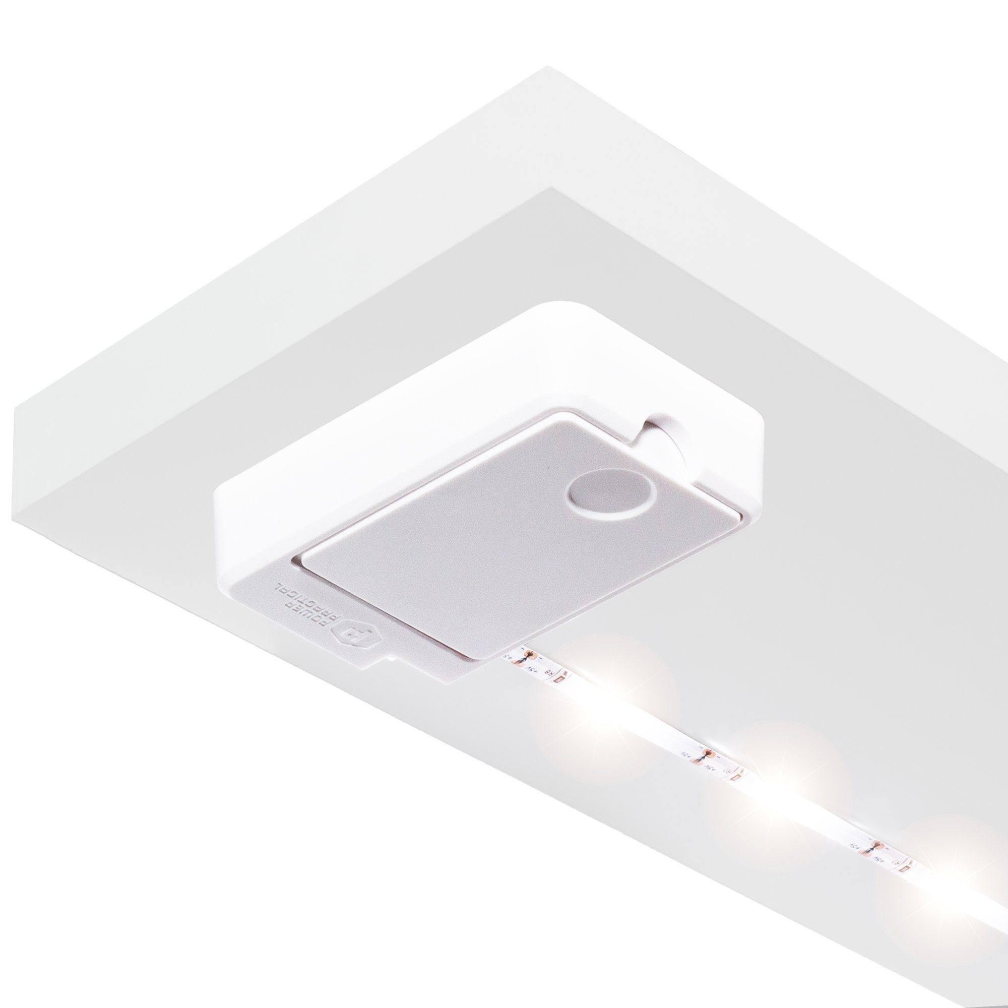 Luminoodle Click Battery Powered Led Tap Light Strip For Closet