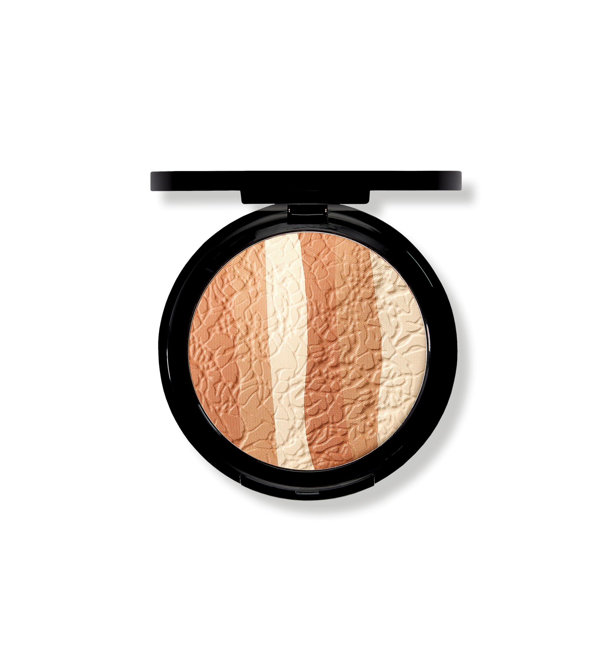 Mii Cosmetics Glamorous Trio Bronzing Face Finish, Bronzer and Highlighter Makeup, Face Palette for Contour & Highlight, Includes 3 Shades, Blendable & Buildable