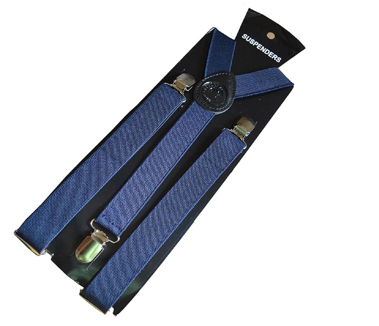 navy blue suspender belt