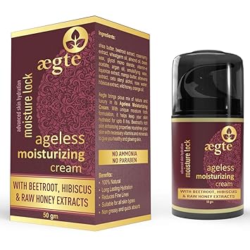 Aegte Ageless Moisturizing Cream with Advanced Moisture Lock Formulation 50gm