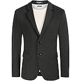 PJ PAUL JONES Men's Herringbone Blazer Jacket Lightweight Casual Knit Sport Coat