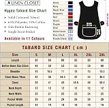 LINEN CLOSET Unisex Tabards Apron with Pockets Kitchen Catering view 5