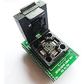 TQFP48 QFP48 to DIP48 0.5mm Pitch LQFP48 to DIP48 Programming Adapter MCU Test IC Socket Programmer Adapter Socket