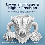 ANYCUBIC Water Washable 2.0 3D Resin 1kg Gray 405nm High Precision view 4