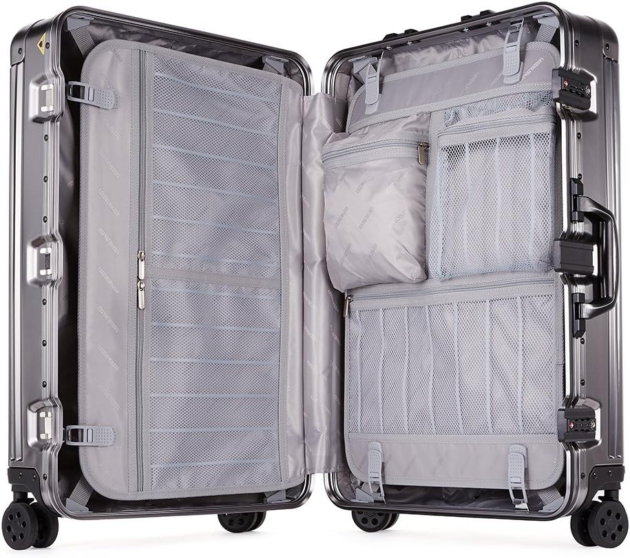 legend walker luggage aluminium