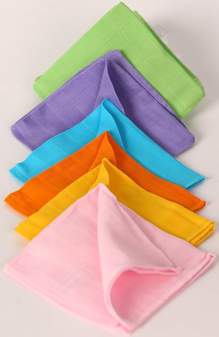 small muslin squares 30x30