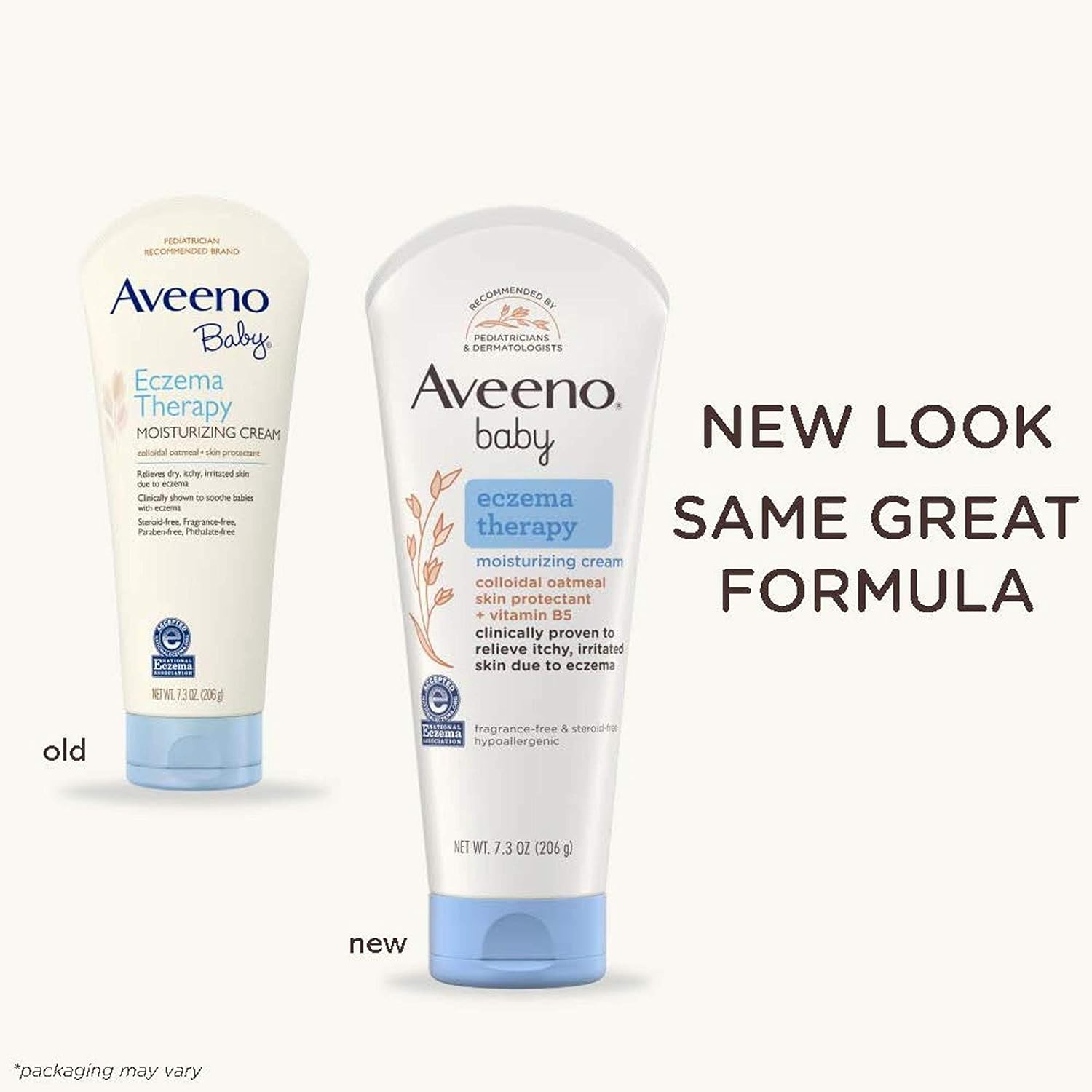 Aveeno Baby Eczema Therapy Moisturizing Cream with Natural Colloidal Oatmeal for Eczema Relief, 7.3 oz: Health & Personal Care