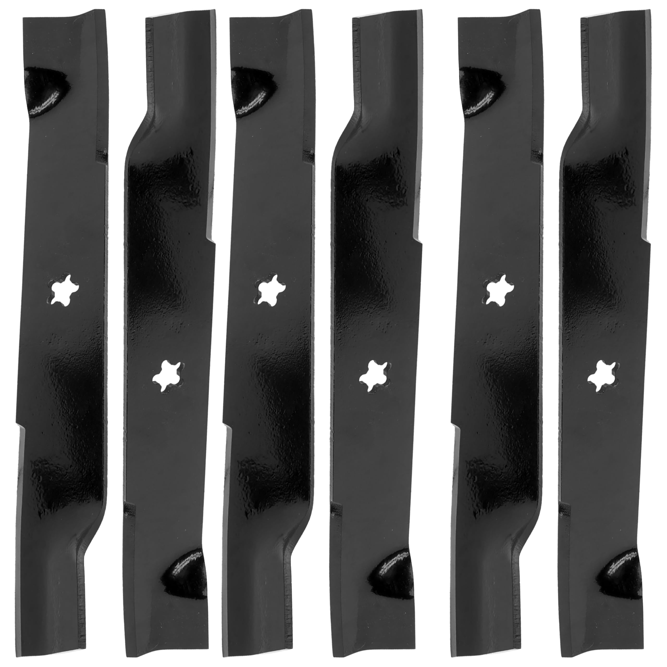 Caltric 52 inch Deck Blade with detailed dimensions