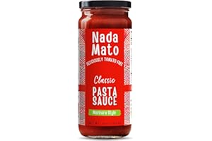 Nada Mato Tomato Free Pasta Sauce - Marinara Style - Nightshade Free - AIP and Paleo Friendly - 16 oz, (Pack of 1)