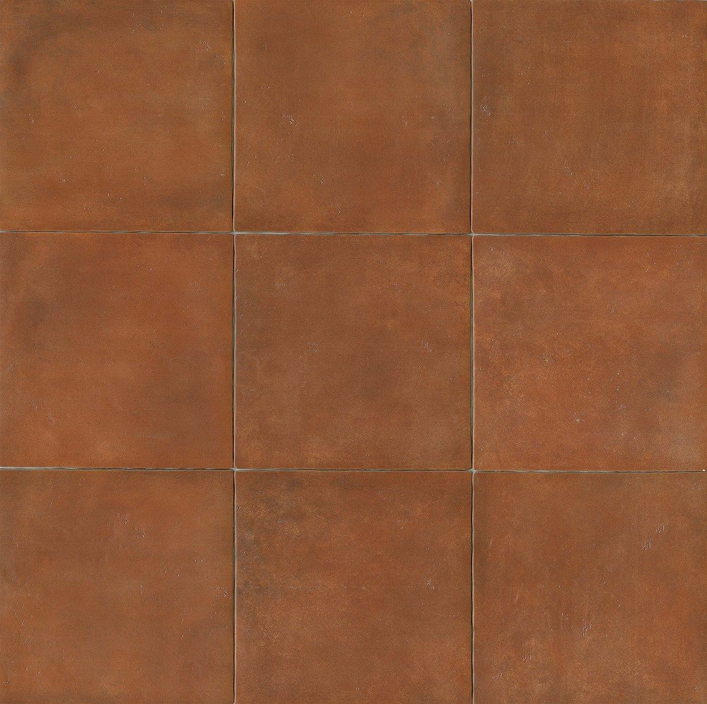 Bedrosians NATCOTSIC1414M"Cotto Nature" Matte Finish Field Tile, 14" x 14", Sicilia