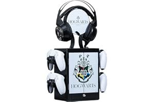 Numskull Official Harry Potter Game Storage Tower, Controller Holder, Headset Stand for PS4, Xbox One, Nintendo Switch - Offi