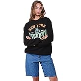 Ultra Game Unisex WNBA Official Supremely Soft Oversized Crewneck Sweatshirt
