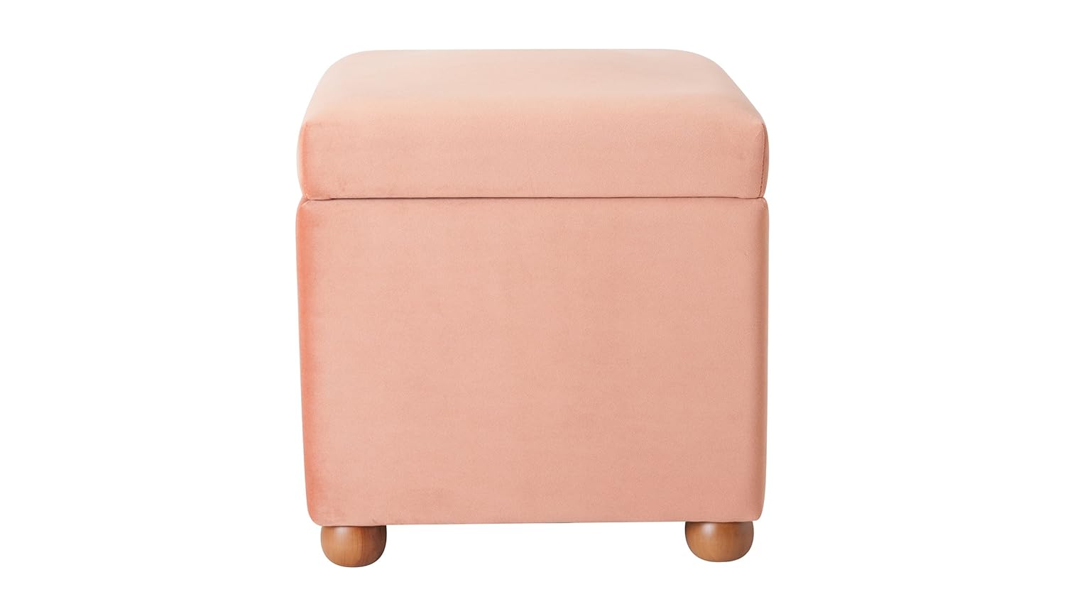 Best storage ottoman cube orange