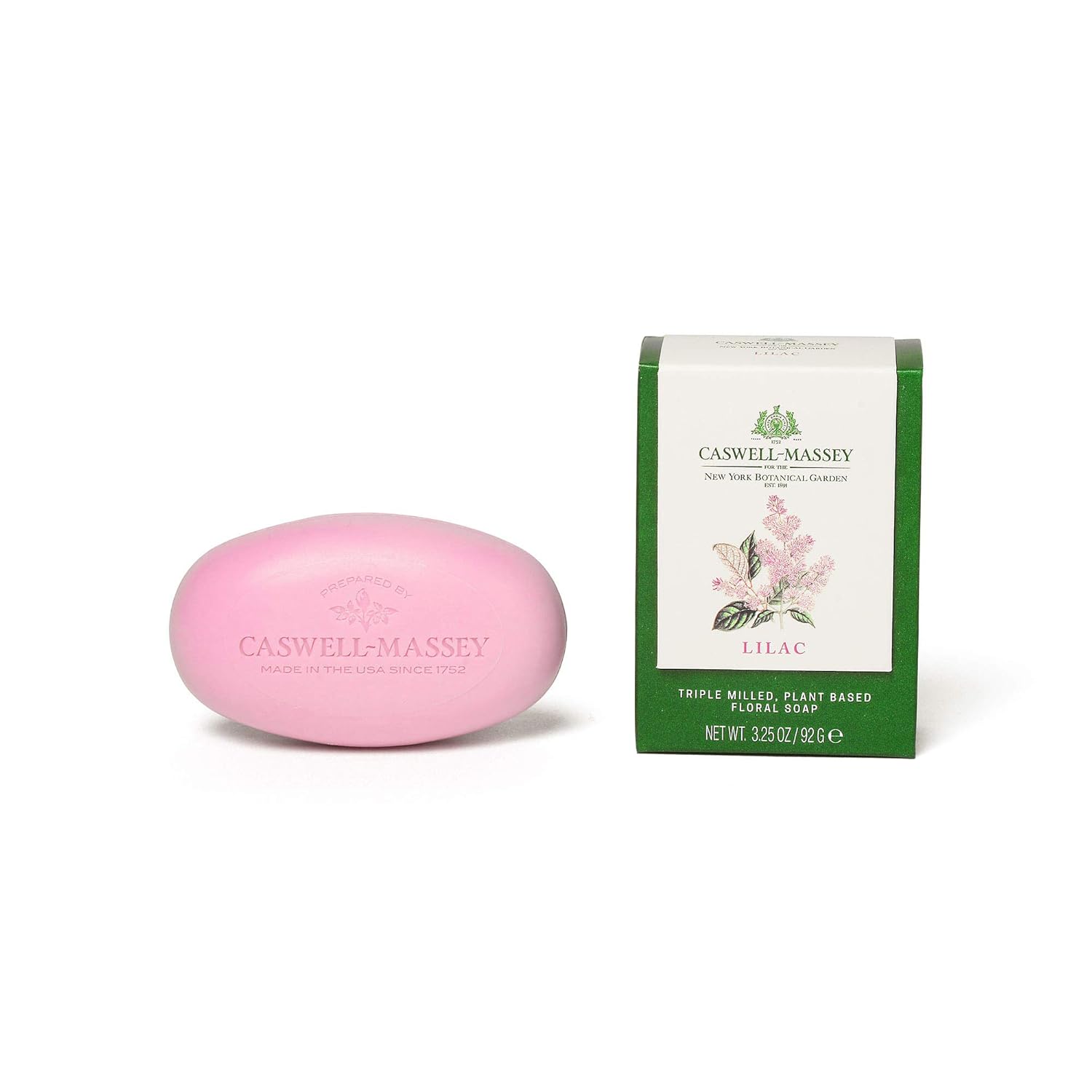 Caswell-Massey Honeysuckle-scented Women's Bar Soap Set - Set of Three Soap Bars, 3.25 oz each Triple Milled Luxury Bath Soap - Made in USA : Beauty