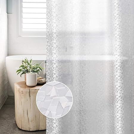 Dekun Mould Mildew Resistant Shower Curtain 180 X 180 Cm Chlorine