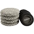 Super Sliders 3 1/2 and 5" Reusable 2-in-1 Furniture Carpet Sliders with Hardwood Socks - Slide Items Easily Without Damage A