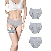 80ml Heavy Flow Absorbent Incontinence Underwear for Women, Washable Leakproof Panties, Underwear for Bladder Leakage Protection 3Pack