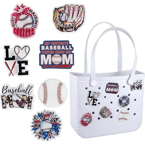 Yuxier Abalorios Brillantes Para Accesorios De Bolsa Bogg, Accesorios Simples Para Bolsas De Playa, Dijes Para Mujeres Y Niñas, Decoración De Letras Personalizadas Para Bolsas De Playa, Aleación, No