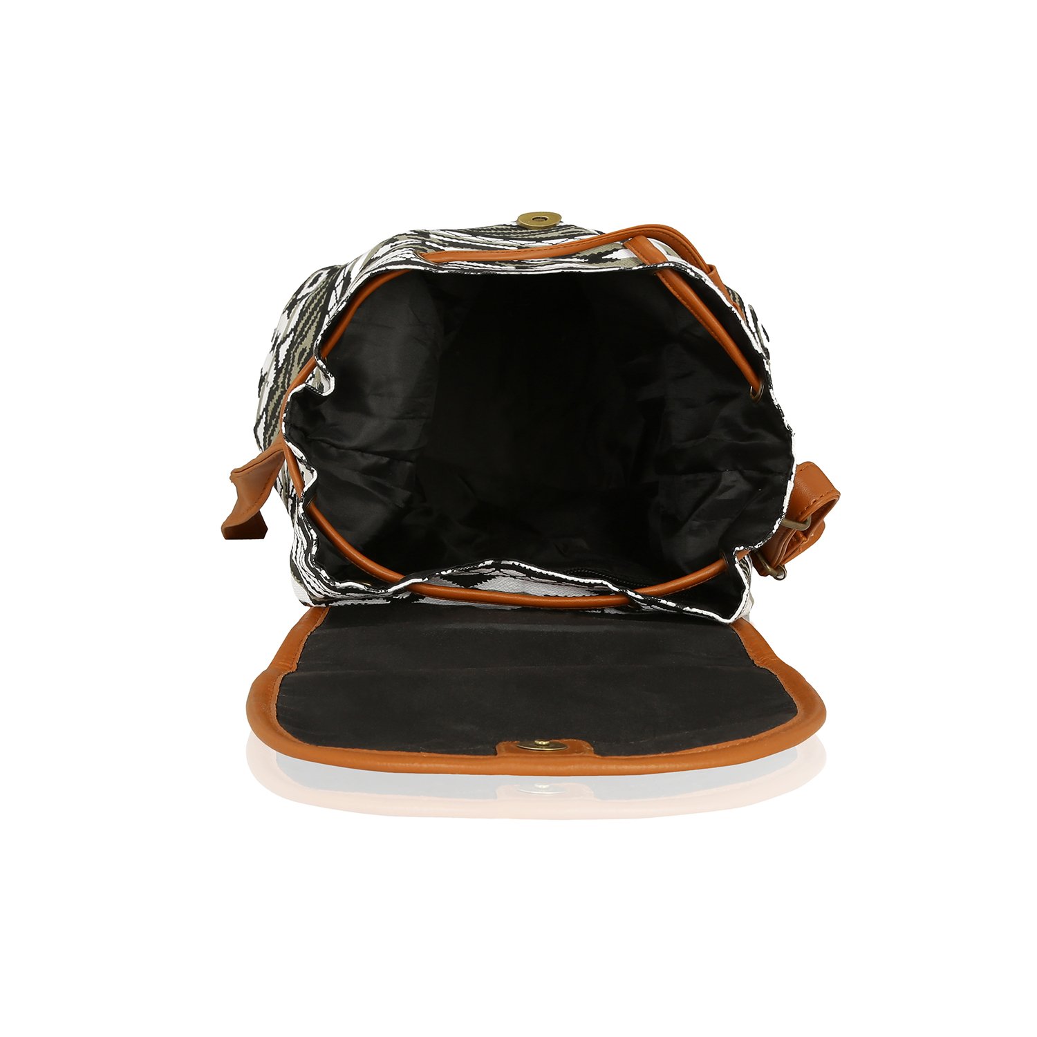 kleio women's canvas sling bag (multicolor,bnb316ly-bwb)