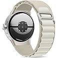 Alpine Loop Bands Compatible with Google Pixel Watch 3 45mm 41mm Band/Pixel Watch 2 Band/Google Pixel Watch Band for Men Women - Upgraded Metal Lugs - Nylon Sport Straps for Pixel Watch Accessories