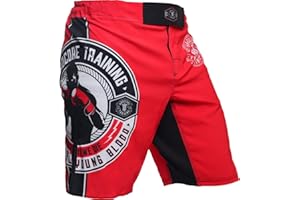 Hardcore Training Fight Shorts Men's Boxing MMA Combat BJJ Grappling Fitness Muay Thai Kickboxing No Gi