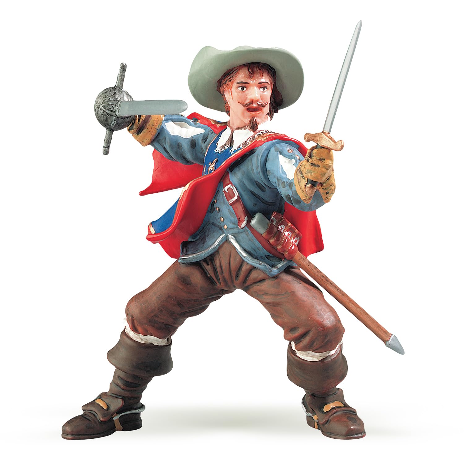 Papo - Realistic Athos Figure - Ages 3+ - Historical Collection - Creative Play Musketeers - Gift Idea Toy for Girls and Boys
