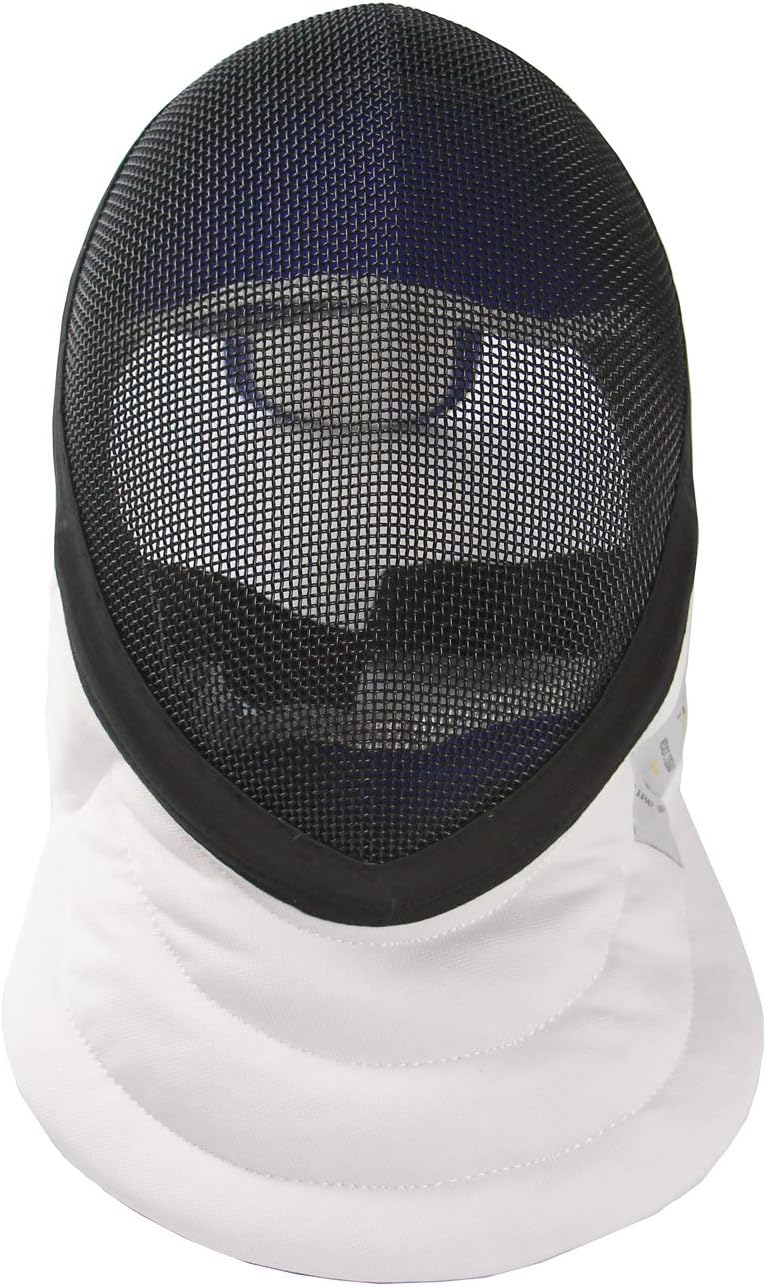 LEONARKBlack 350NW Fencing Epee Mask with Detachable Inner Lining Hema Helmet CE Certified National Grade Masque
