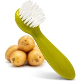 Joie Potato Scrub Brush, Ergonomic Easy Grip Handle, Cleans Fruits and Vegeables of All Types