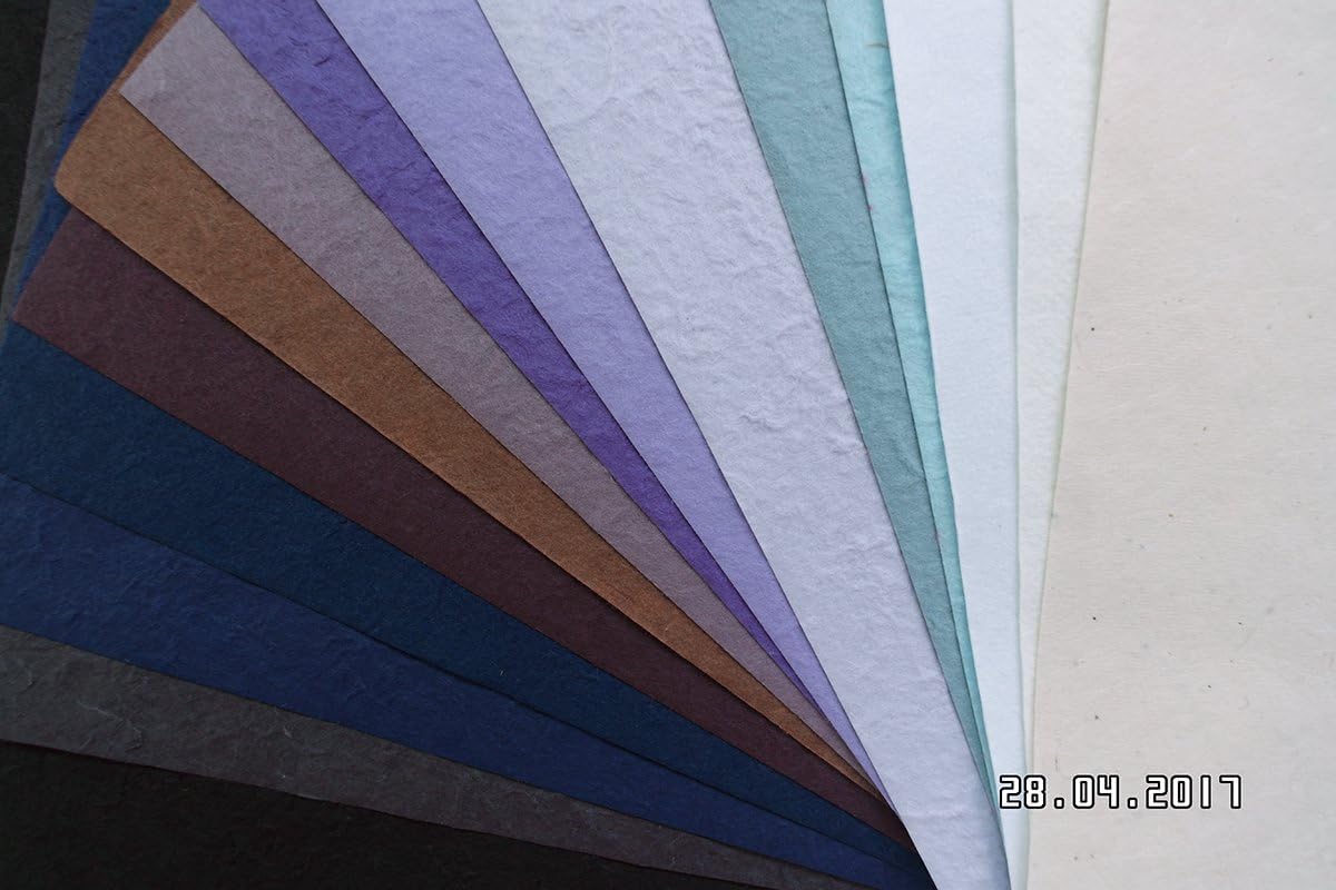 10 Pcs A4 Thick Mulberry Paper Scrapbooking Parchment Cardstock Decorating Ideas Scrapbook Paper Craft Supplies Interior Design Christmas